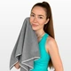Спортивное полотенце EasyFit RoyalWing 90х50 см из микрофибры + кейс (A-048650) - изображение 2