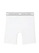 Бавовняні Трусики Victoria's Secret Cotton Logo Cotton High-Waist Boxer Brief S Білий (26616604) - зображення 3