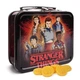 Мини Ланч Бокс Stranger Things Collectible Mini Lunchbox Tin with Gummy Candy с конфетами - изображение 2