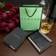 Гаманець шкіряний TERGAN 1219 Black Rustic — Для паспорта та авто документів, Чорний - зображення 8