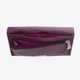 Женский кожаный кошелек Visconti R11 Paloma Plum Multi — Натуральная кожа, RFID-защита, 18 см, Сливовый (сиреневій) - изображение 8