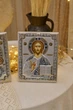 Винчальная пара серебряных икон Иисус и Мария (81356 4LORO 81354 4LORO) 16х20 см - изображение 3