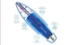 Сапборд RIDE WAVE 320 см RW2211012 — надувна дошка для САП серфінгу, sup board - зображення 5