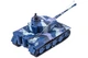 Танк микро р/у 1:72 Tiger со звуком хаки синий (DD-GWT2117-3) - изображение 3