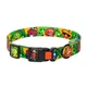 Нашийник ТМ HIDOG "Crazy green fruits" для собаки розмір XL (ширина 25мм обхват шиї 43-66см) арт. 105\1055 - зображення 1