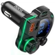 FM-трансмітер модулятор Hoco DFM01 (2USB/Type-C PD20W/QC3.0 Bluetooth V5.4) автомобільний зарядний пристрій LED-дисплей Чорний - зображення 4