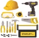 Набір інструментів Stanley Набір інструментів Mega Toolbox з електродрилем 20 шт (SRP024-SY)(7290115144086) - зображення 1