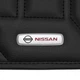Коврики в салон Nissan Rogue T33 '21- из экокожи Geometric Design черные (комплект) - изображение 10