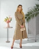 Жіноча сукня міді у клітинку з довгим рукавом LadyLike 50 Бежевий (ll2194325589444) - изображение 4