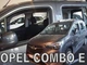 Дефлекторы окон ветровики Opel Combo E 4D задн. опус вниз 18- вставные 4шт Heko Опель Комбо Е АМ00544411 - изображение 1