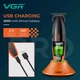 Триммер VGR V-889T, 3 насадки, LED display, 9000RPM - изображение 4