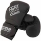 Перчатки боксерские на липучке Core Fight Gear 5259 размер 12 унций Black-Grey - изображение 3