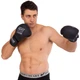 Перчатки боксерские на липучке Core Fight Gear 5259 размер 12 унций Black-Grey - изображение 7