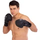 Перчатки боксерские на липучке Core Fight Gear 5259 размер 12 унций Black-Grey - изображение 8