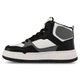 Кроссовки высокие детские для спорта и прогулок SP-Sport Kid's Edition 603-2 размер 35 Black-Grey-White - изображение 4