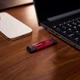 Портативный SSD Kingston Dual USB-A/C 2TB Dual Portable 1050MB/s USB 3.2 Gen 2 Red/Black - изображение 5