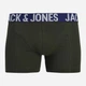 Набор трусов боксеров мужских хлопковых Jack & Jones 423897-99(Deep Teal) M 3 шт Разноцветный (5715829326938) - изображение 4