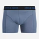 Набор трусов боксеров мужских хлопковых Jack & Jones 424158-18(Coronet Blue) XL 3 шт Разноцветный (5715829325221) - изображение 4