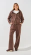 Спортивный костюм палаццо однотонный женский GENUA 6656 2XL Коричневый shop (2000999407192) - изображение 1