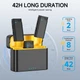 Беспроводной петличный микрофон 2-в-1 для смартфона (iPhone/Android/Type-C), С кейсом - изображение 2