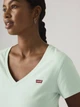T-shirt damski bawełniany v serek Levi`s Perfect Vneck 85341-0139 S Miętowy (5401030735491) - obraz 4