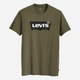Футболка бавовняна довга чоловіча Levi`s Housemark Graphic Tee 22489-0153 L Хакі (5400599771056) - зображення 5