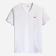 Koszulka męska bawełniana Levi's Original Hm Vneck 85641-0000 M Biała (5400816646587) - obraz 5