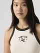 Top damski Levi`s Gr Essential Racer Tank 003QP-0010 L Beżowy (5401187795706) - obraz 4