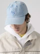 Czapka z daszkiem męska Levi`s Ls Monogram Cap 004BS-0010 One Size Niebieska (5401030717053) - obraz 2