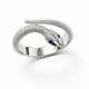 Кольцо серебряное Змея с фианитами Silver Style 17 р. (11565.10 sku:2300103902590) - изображение 2