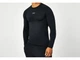 Компресійна футболка EVERLAST Men's Base Layer Top XL чорний (5992) - изображение 1