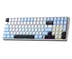 Клавиатура игровая механическая Aula S-100 PRO Wireless White-Black ENG/UKR Red Switch Hot-Swap USB, 2.4G, Bluetooth - изображение 1