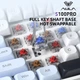 Клавиатура игровая механическая Aula S-100 PRO Wireless White-Black ENG/UKR Red Switch Hot-Swap USB, 2.4G, Bluetooth - изображение 8