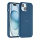 Протиударний Чохол Silicone Case Metal Buttons (AA) для iPhone 15 Red - зображення 3