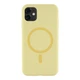 Чохол Glow Silicone Case with Magsafe для iPhone 11 Yellow - изображение 1