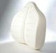 Ортопедическая подушка на спинку сиденья Correct Line Max от Correct Shape, чехол замша на дайвинге, цвет Серый, 37х36х8 см - изображение 3