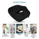 Ортопедическая подушка для сидения MAX COMFORT, от Correct Shape, чехол замша на дайвинге, цвет Пудра, 45х41х10,5 см - изображение 11