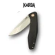 Ніж складний Karda J130 Carbon Handle - изображение 3