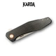 Ніж складний Karda J130 Carbon Handle - изображение 5