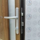 Двери INOKS межкомнатные пластиковые INOX 04 орех 700х2000 - изображение 2