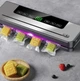 Вакууматор Rotex RVS-120-S SuperVac вакуумный упаковщик дла вакуумной упаковки продуктов 120 Вт Черный - изображение 4