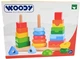 Zestaw WoodyLand wież do układania 90227 02279 (8591864902279) - obraz 1