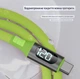 120-240W PD Type-C to Type-C кабель с цифровым дисплеем, 480 Мбит/с, 1.5 м - изображение 8