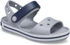 Кроксы сандалии детские Crocs Crocband Light Grey/Navy 23 - изображение 1