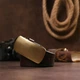 Ремень мужской кожаный Vintage 20067 120 см. коричневый (20067) - изображение 10