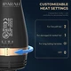 Фен-стайлер IPARAH 4 в 1 P-266B BLUE, 2 режима, 2 уровня температуры, 4 насадки, 1000W многофункциональный электрический стайлер‑щётка с горячим воздухом, который объединяет сразу несколько инструментов для укладки волос - изображение 6