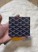 Гаманець Goyard синього кольору 11 × 9,7 см - зображення 3