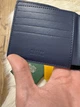 Гаманець Goyard синього кольору 11 × 9,7 см - зображення 5