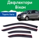 Дефлекторы боковых окон Toyota Yaris II Тойота Ярис 2 5 дверей 2006-2011 ветровики - изображение 1