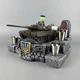Подарунковий набір штоф ручної роботи "Leopard 2A6" | Металева фляга 300 мл + стопки PA_1055_1 - зображення 1